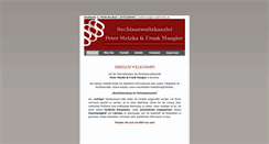 Desktop Screenshot of metzka-mangler.de